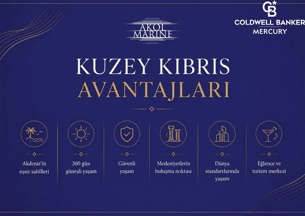 Akol Marine Kıbrıs konut projesi görsel 2
