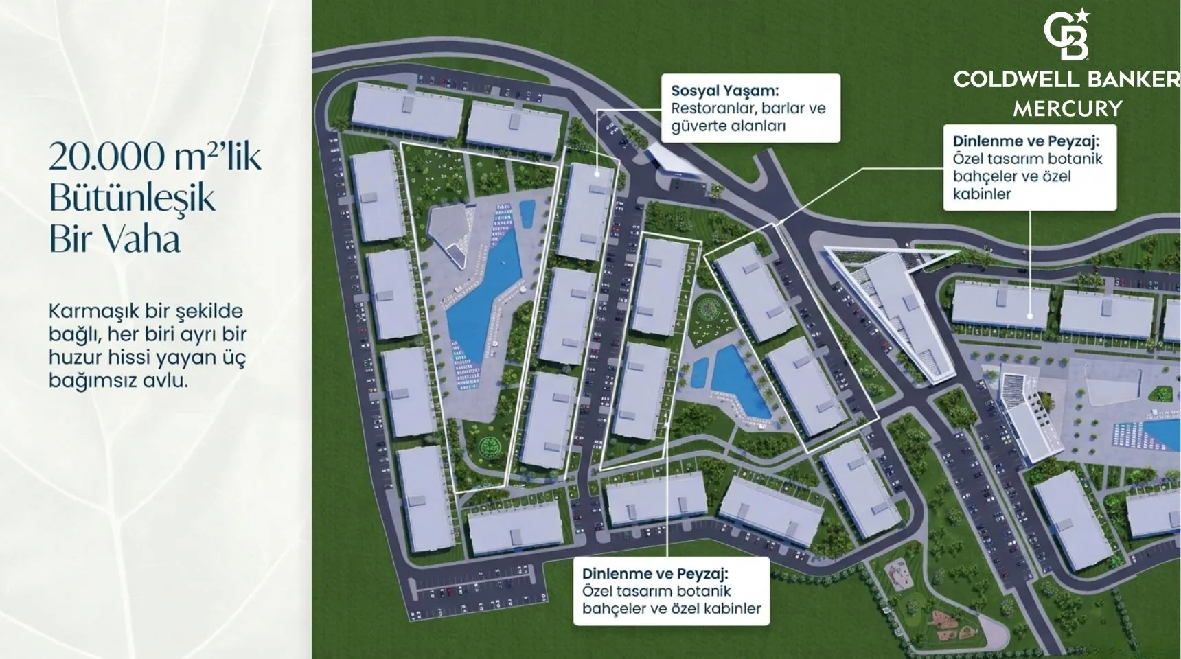 Courtyard Platinum Kıbrıs konut projesi görsel 3