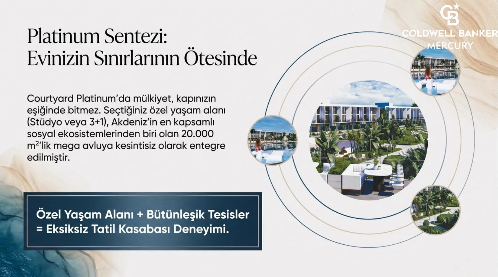 Courtyard Platinum Kıbrıs konut projesi görsel 5