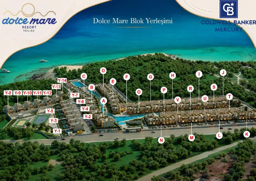 Dolce Mare Kıbrıs konut projesi görsel 2