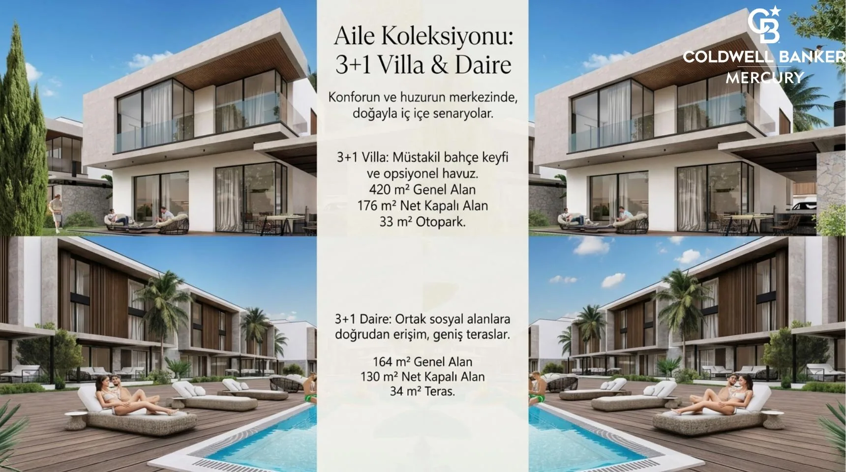 La Isla Villas Kıbrıs konut projesi görsel 3